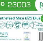 Centrefeed Maxi Eco 225 Blue