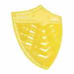 Urinal shield Lime